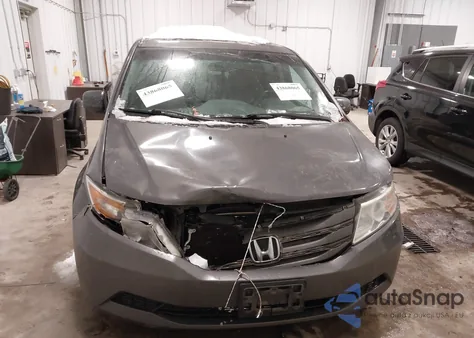 2012 Honda Odyssey Ex-L из США, поврежденный, VIN 5FNRL5H66CB118032